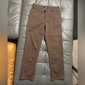 RSQ Men’s chino slim/straight 30x30 dark brown